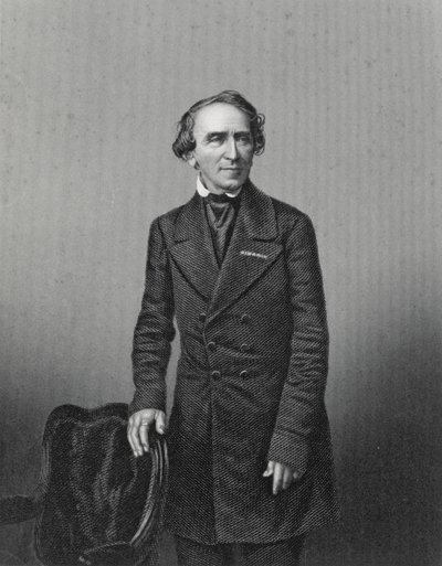 Giacomo Meyerbeer (1791-1864), graviert von D.J. Pound nach einem Foto von John Jabez Edwin Paisley Mayall